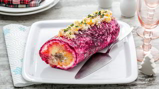 Рецепт Рулета Селедка под шубой