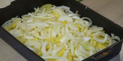 Шаг 12: рыбы под шубой запеченная в духовке