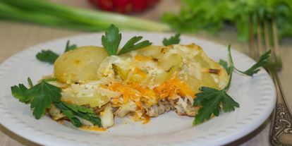 Шаг 15: рыбы под шубой запеченная в духовке