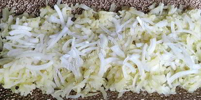 Шаг 5: салата под шубой вегетарианский