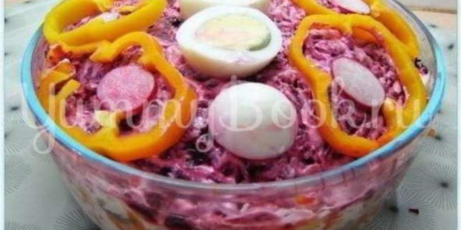 Рецепт салата сельдь под шубкой