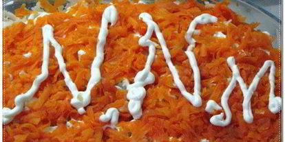 Шаг 39: салата сельдь под шубкой