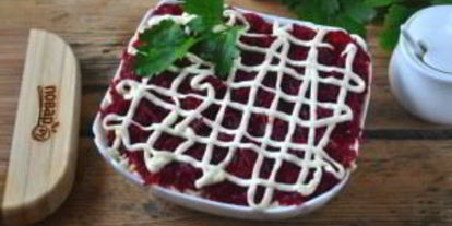 Шаг 6: салата шпроты под шубой