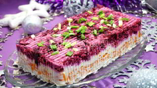 Рецепт Салата Заливная селедка под шубой