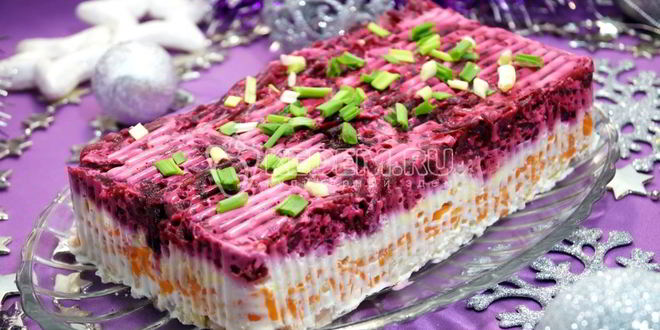 Рецепт салата заливная селедка под шубой