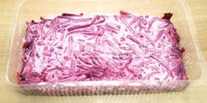 Шаг 5: салата заливная селедка под шубой