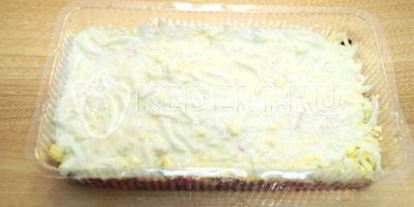 Шаг 6: салата заливная селедка под шубой