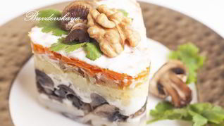 Рецепт Сельди под Лисьей шубкой