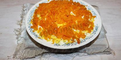 Шаг 7: сельди под шубой петух