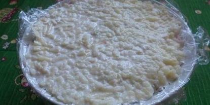 Шаг 14: сельди под шубой с желатином