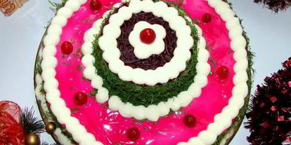 Шаг 15: селедки под шубой новогодняя