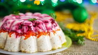 Рецепт Селедки под шубой с желатином