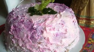 Рецепт Селедки под шубой в желе