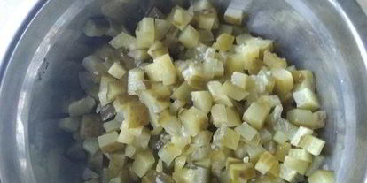 Шаг 5: салата полянка