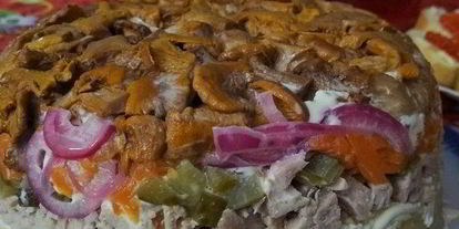 Шаг 7: салата полянка