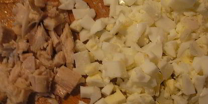 Шаг 5: салата птица счастья