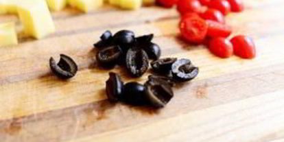 Шаг 3: салата с макаронами и помидорами