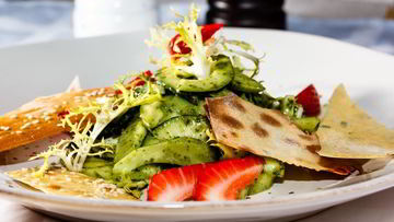 Рецепт Салата с мятного заправкого