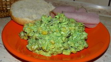 Рецепт Салата с шампиньонами жареными