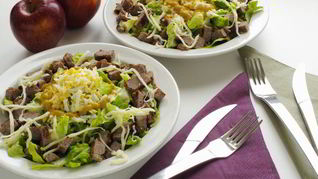 Рецепт Салата с яблоками и сыром