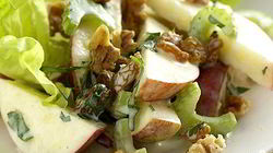 Рецепт Салата с яблоком и сыром