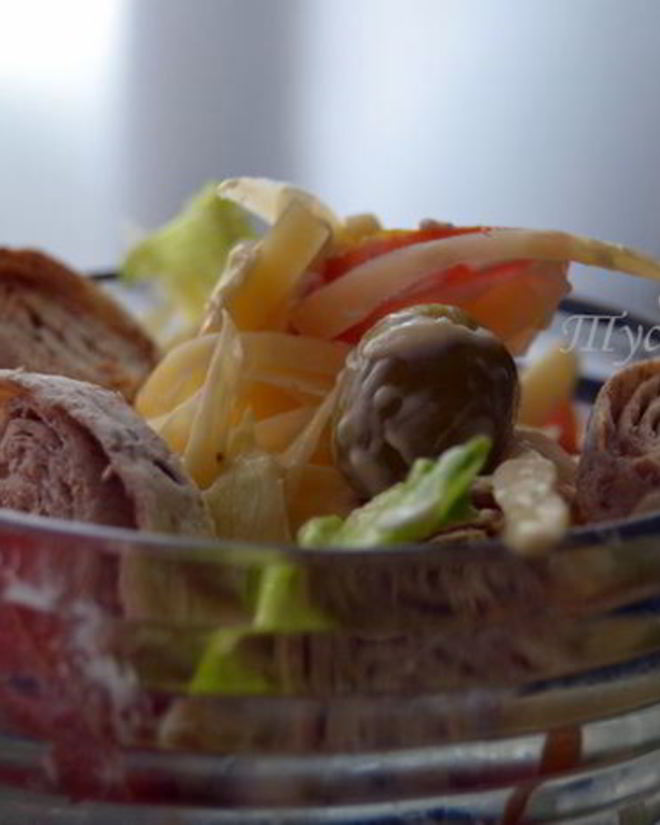 Рецепт салата серпантин