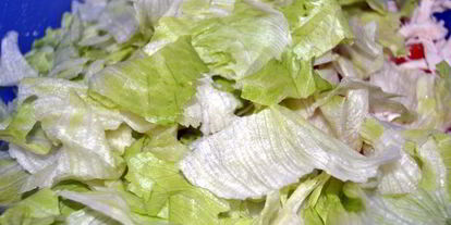 Шаг 4: салата серпантин