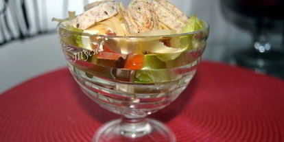 Шаг 7: салата серпантин