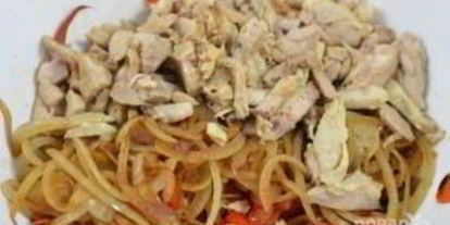 Шаг 4: салата шедевр с курицей и сладким перцем