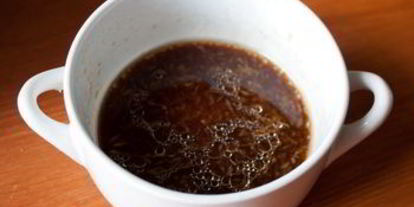 Шаг 2: салата со свининой терияки