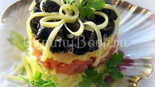 Рецепт Салата Царского с семгой