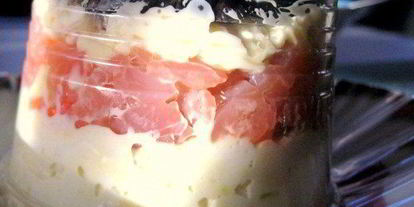 Шаг 2: салата царского с семгоя