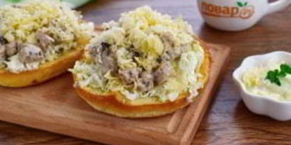 Шаг 7: брускетты цезарь