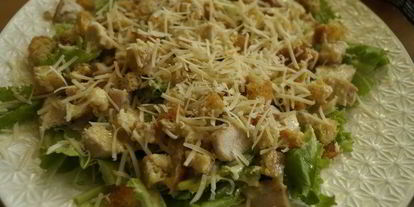 Шаг 4: классического салата цезарь с одноименным соусом