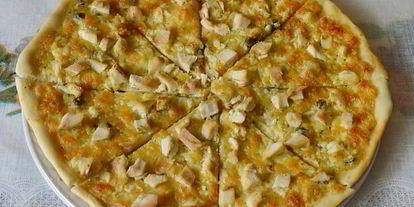 Шаг 15: пиццы цезарь в духовке на дрожжевом тесте