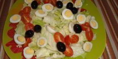 Шаг 9: салата цезарь домашний