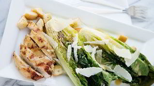 Рецепт Салата Цезарь легкий