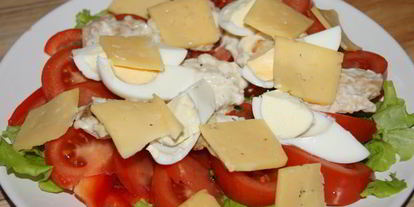 Шаг 10: салата цезарь премиум