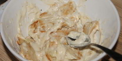 Шаг 2: салата цезарь премиум