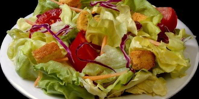 Рецепт салата цезарь с перцем