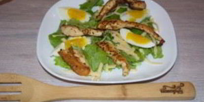 Шаг 3: салата цезаря