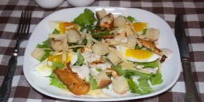 Шаг 5: салата цезаря