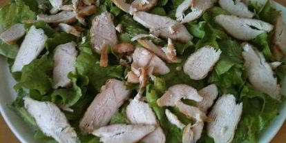 Шаг 2: салатика цезарь