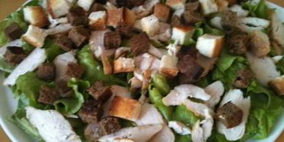 Шаг 3: салатика цезарь