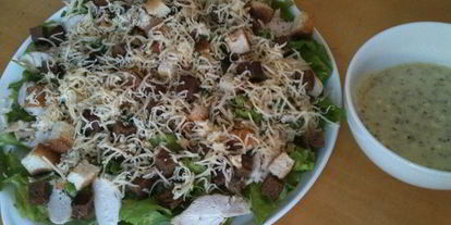 Шаг 5: салатика цезарь