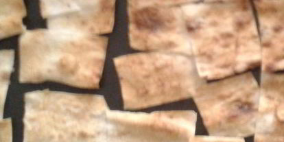 Шаг 2: цезаря с чипсами иза лавашей