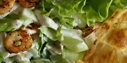 Шаг 7: цезаря с чипсами иза лавашей