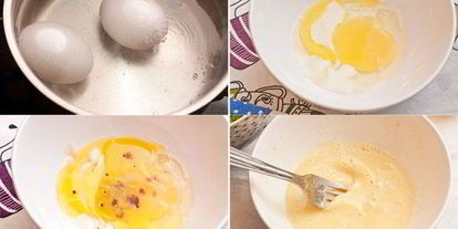 Шаг 4: цезаря с креветками