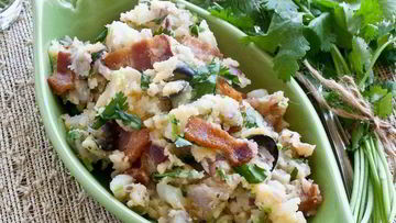 Рецепт Теплого салата с беконом