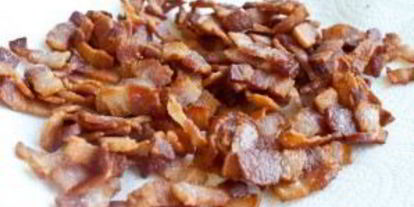 Шаг 2: теплого салата с беконом